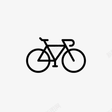 自行车骑行单车图标图标