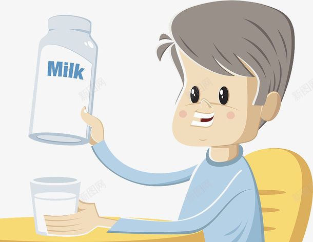 插图喝牛奶的人png免抠素材_88icon https://88icon.com 插图喝牛奶的人 无醇饮料 果汁 清凉饮料 软饮 软饮料 饮料