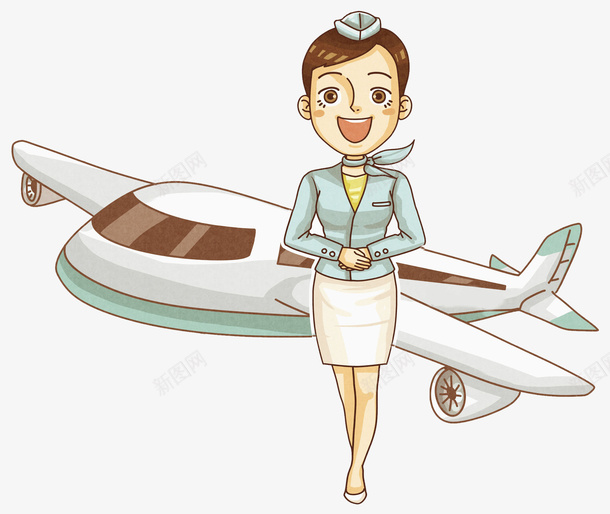 微笑的空姐图png免抠素材_88icon https://88icon.com 优雅的 图案 女人 微笑的 漂亮的 空乘人员 空姐 飞机