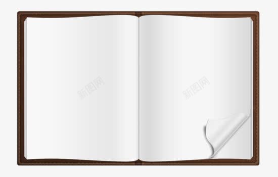翻开的日记本png免抠素材_88icon https://88icon.com 日记本 空白纸张 纸张 翻开的本子 记事本