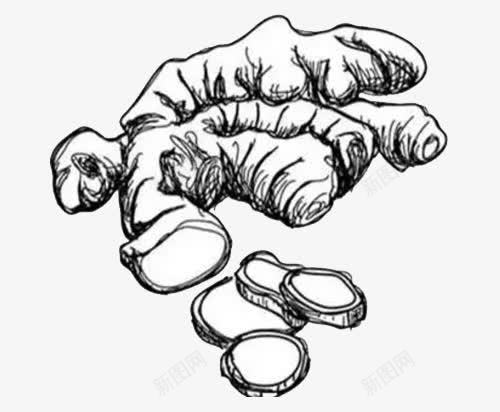 卡通生姜片png免抠素材_88icon https://88icon.com 佐料 卡通 厨房材料 可以食用 生姜 生姜片 调味 食材