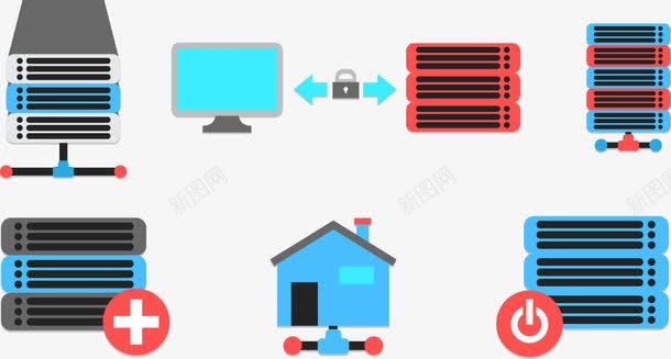 散热散热片图标图标