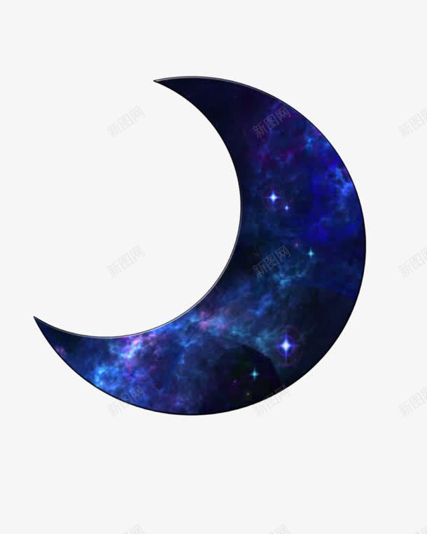 星空月亮png免抠素材_88icon https://88icon.com 星空 月亮