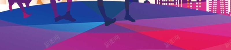 马拉松跑步蓝紫色奔跑运动海报jpg设计背景_88icon https://88icon.com 健康 健身 公路 周年庆 奔跑 女孩 女生 庆典 建筑 扁平 插画 比赛 海报 盾牌 趣味运动 跑 跑步 跑步的人 运动 运动会 运动展板 运动海报 道路 马拉松