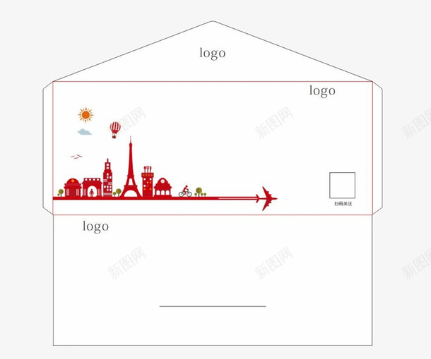 白色简洁信封png免抠素材_88icon https://88icon.com 信封 信封展开图 卡通 印刷 平面 红色 纸制品 纸袋 设计