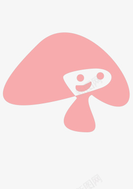 卡通时尚自己创作的蘑菇妹图标图标
