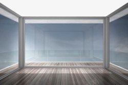 现代室内设计手绘室内玻璃墙高清图片