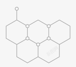 化学分子组合素材