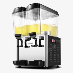 商用果汁机全自动冷热饮料机高清图片