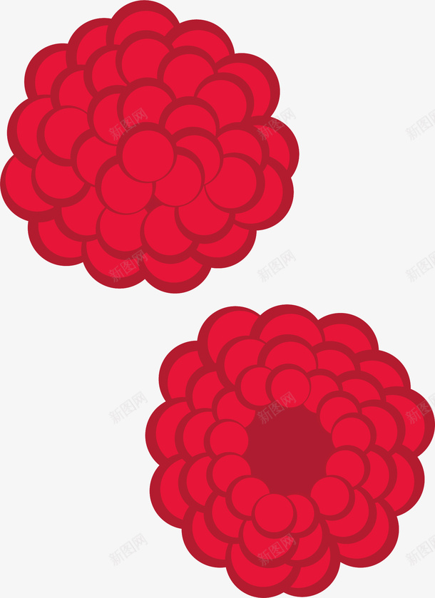 鲜艳的红色花花矢量图ai免抠素材_88icon https://88icon.com 大红花 庆典 漂亮 红色 绘画 花朵 鲜艳 矢量图