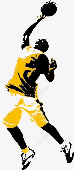 篮球png免抠素材_88icon https://88icon.com 人物 健身 剪影 打篮球 篮球 运动 运动员