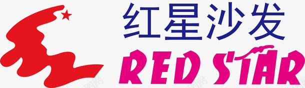 红星沙发logo矢量图图标图标