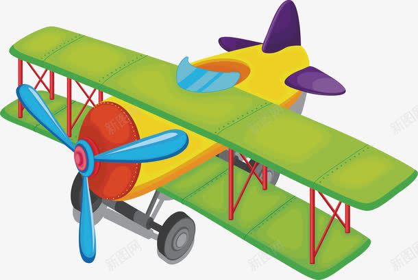 绿色翅膀喷气式飞机png免抠素材_88icon https://88icon.com 卡通飞机 喷气式飞机 玩具飞机 矢量素材 绿色翅膀 飞机动画