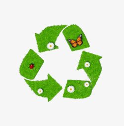 废物利用循环野草高清图片