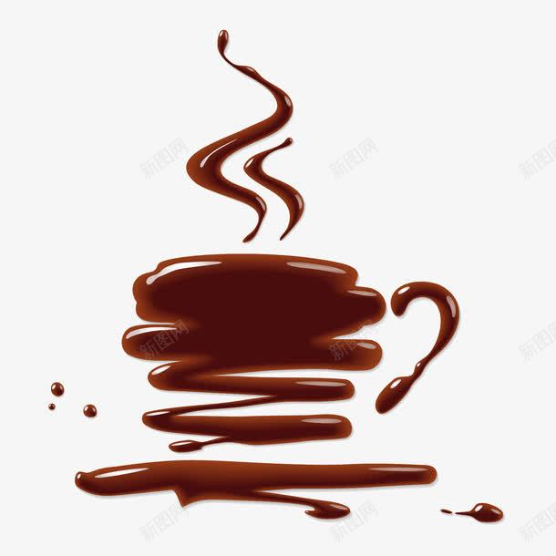 手绘创意咖啡杯子png免抠素材_88icon https://88icon.com 卡通咖啡 卡通咖啡免抠 卡通手绘咖啡 咖啡 咖啡杯 手绘咖啡 棕色 液态咖啡 热咖啡 热气 褐色 香喷喷咖啡