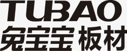 饭宝宝有背景LOGO兔宝宝板材logo矢量图图标高清图片