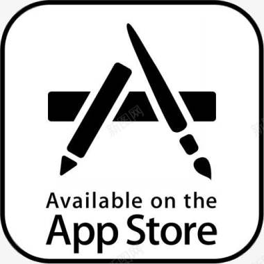 应用程序应用程序商店的标志苹果图标图标