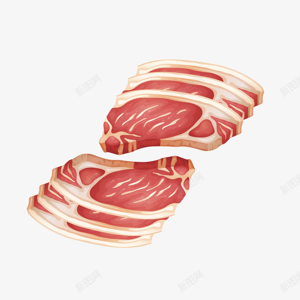 卡通猪肉加工矢量图ai免抠素材_88icon https://88icon.com 卡通猪肉 手绘猪肉 猪瘦肉 猪肉 瘦肉 肉片设计 肉食设计 矢量图