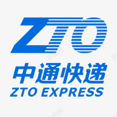 中通快递名片zto中通快递logo图标图标