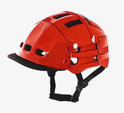 自行车配件红色头盔高清图片