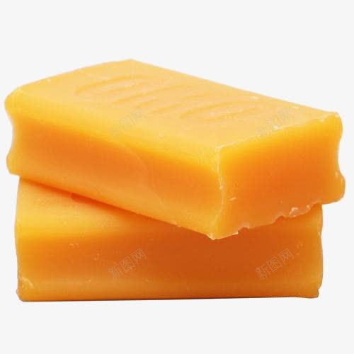 黄色肥皂块png免抠素材_88icon https://88icon.com 块状 洗衣皂 肥皂 黄色