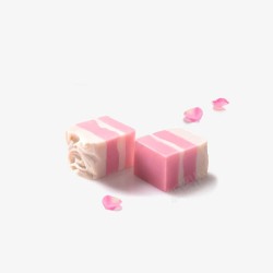 精油皂玫瑰牛奶洁面皂润肤高清图片