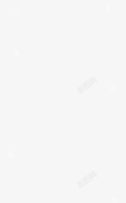 漂浮的白色雪花素材