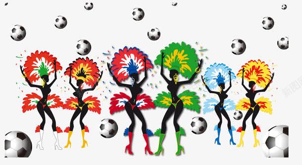 巴西桑巴足球背景png免抠素材_88icon https://88icon.com AI格式 世界杯 人物 巴西 巴西桑巴足球背景矢量素材 桑巴舞 舞蹈 足球