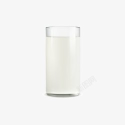 一杯白色牛奶素材