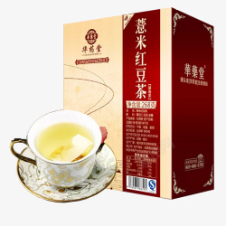 红豆薏米赤豆粉红豆薏米茶高清图片