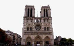巴黎风光巴黎圣母院高清图片