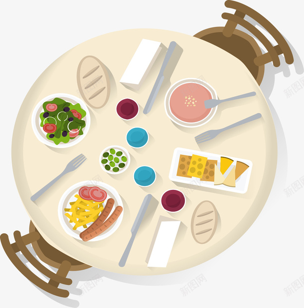 朋友聚会餐厅用餐矢量图ai免抠素材_88icon https://88icon.com 圆桌 圆桌用餐 矢量png 聚会 聚会餐 餐厅用餐 矢量图