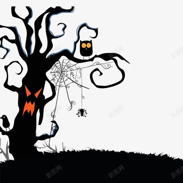 万圣节png免抠素材_88icon https://88icon.com 万圣狂欢 万圣节 万圣节鬼屋 城堡 夜晚 恐怖 恐怖城堡 手绘 手绘立面干枯树 月亮 枯树 蝙蝠剪影 阴森 鬼屋 鬼脸南瓜 黑暗