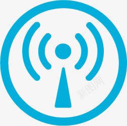 WiFi无线WiFi网络无线网络路由器metrostationBlueicons图标图标