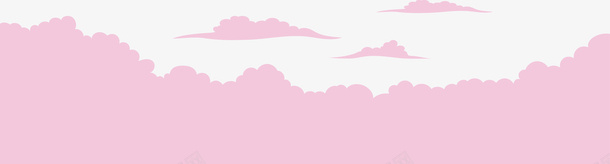 粉红色的云朵剪影png免抠素材_88icon https://88icon.com 云 云彩 云朵 云朵剪影 粉红色的云 粉色 粉色的云
