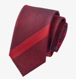 丝绸红色男士领带素材
