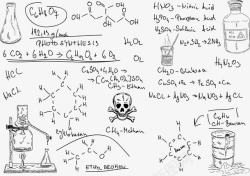 化学符号公式结构和符号矢量图高清图片