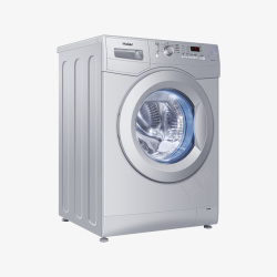 海尔洗衣机实物海尔滚筒洗衣机高清图片