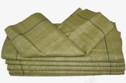 绿色成叠纺织袋素材