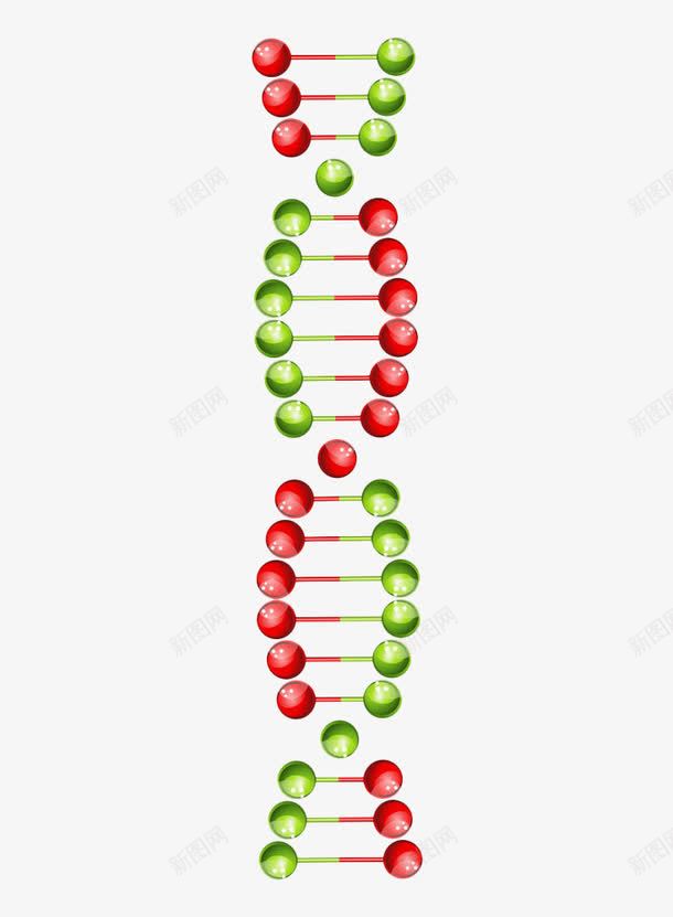 彩色DNA基因链png免抠素材_88icon https://88icon.com DNA 基因检测 基因链 彩色
