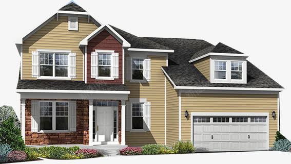 美国乡村别墅png免抠素材_88icon https://88icon.com 乡村振兴 别墅 建筑 房屋 美国 美式 美式建筑