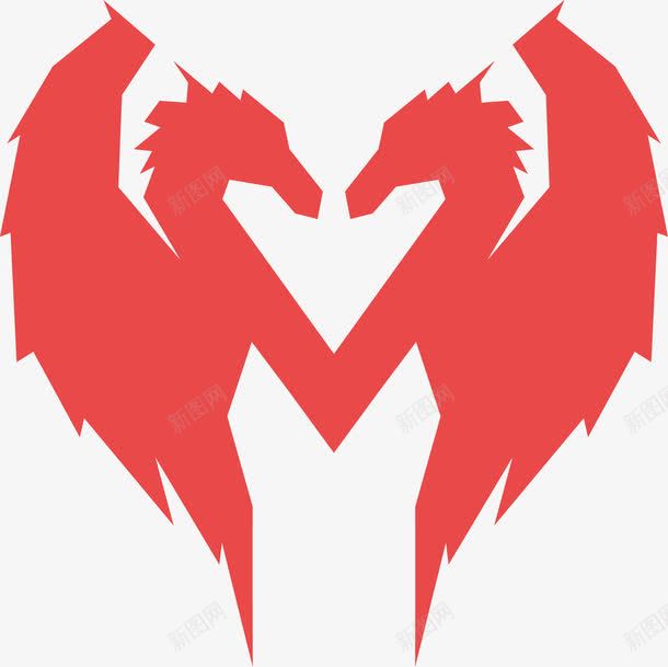 龙图腾png免抠素材_88icon https://88icon.com 卡通 古代图腾 图腾 翅膀 龙 龙形图腾