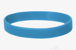 手环装饰蓝色装饰用品无副作用的手环橡胶高清图片
