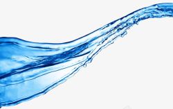 蓝色清水泡沫背景图片动感水纹高清图片