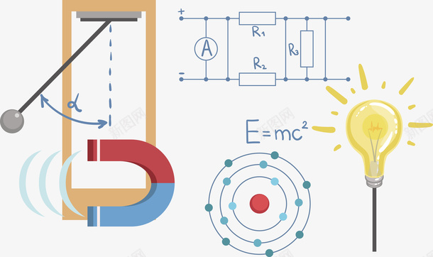 物理图表与吸铁石png免抠素材_88icon https://88icon.com 吸铁石 吸铁石PNG 图表 物理 物理图表 矢量吸铁石