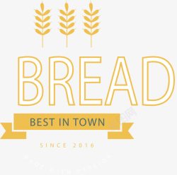 全麦面包简洁全麦面包店LOGO图标高清图片