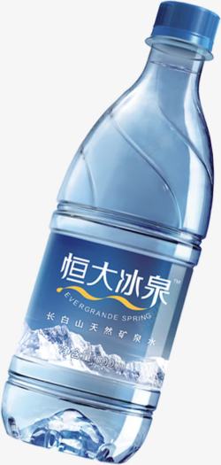 摄影蓝色的矿泉水瓶盖素材