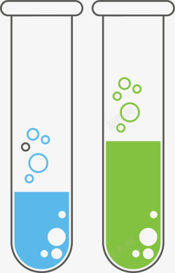 冒泡的药水正在试验素材