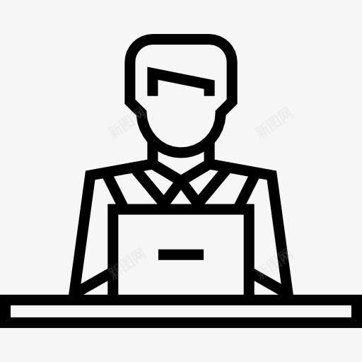 办公室的工作人员图标图片【免费下载】-88icon.com