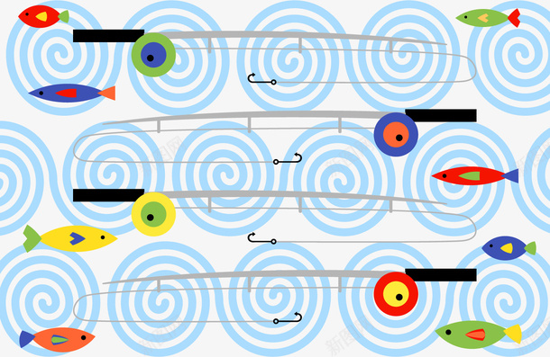 阀芯卷轴杆钓鱼矢量图ai免抠素材_88icon https://88icon.com 孤立的 户外休闲娱乐 游钓 玩具 纺纱 诱饵 追赶 钓鱼 鱼竿 鱼网 鱼饵 矢量图